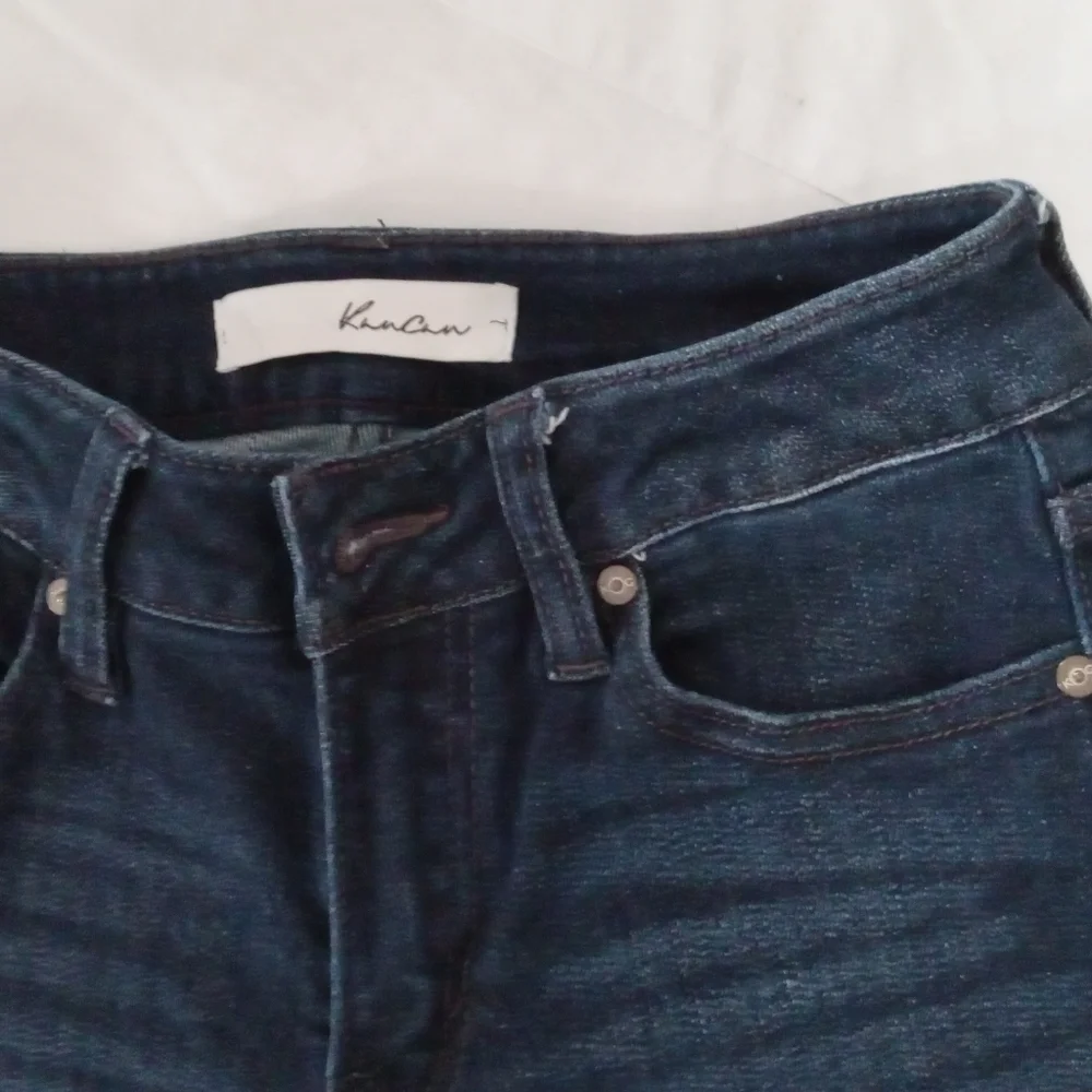 KanCan Bootcut Jeans Mid Rise Dark Grey Wm 9